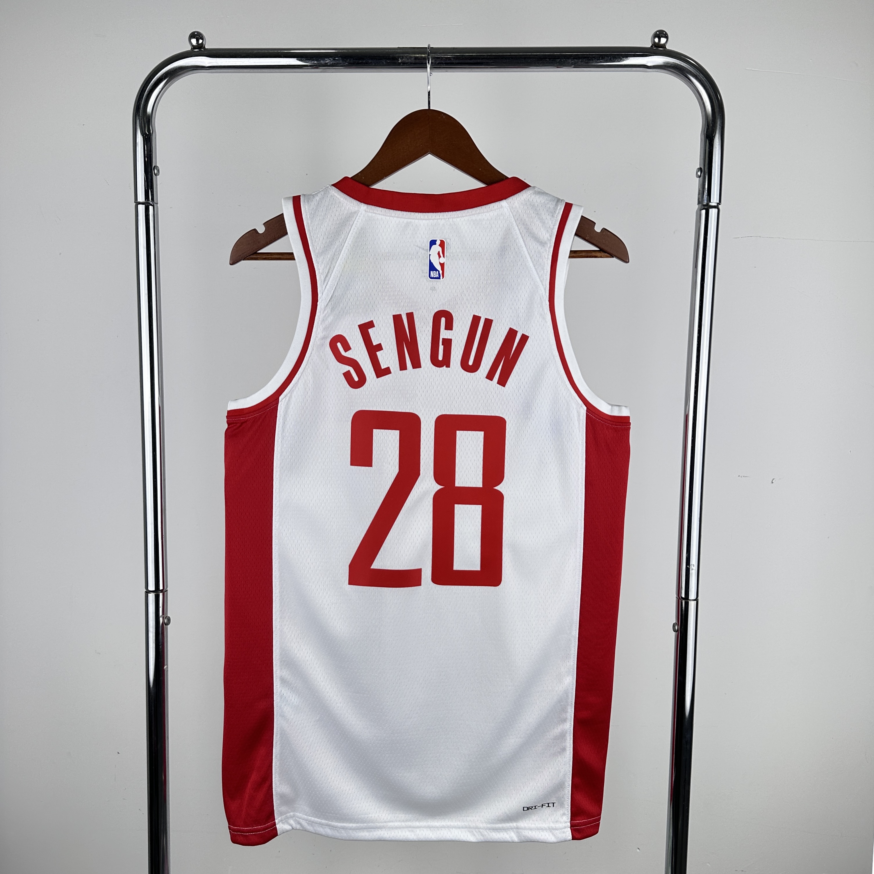 Men Houston Rockets #28 Sengun White Nike 2024 NBA Jersey->->NBA Jersey